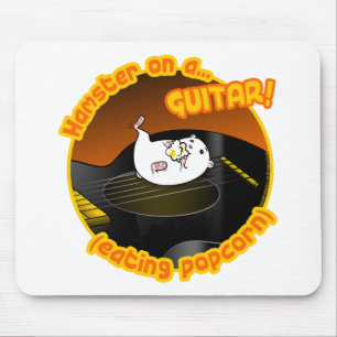 Tapis De Souris Hamster de guitare