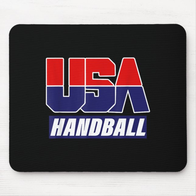 Tapis De Souris Handball 2021 Équipe États-Unis (Devant)