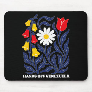 Tapis De Souris Hands Off Venezuela Subtil Anti Trump Jardin 