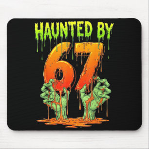 Tapis De Souris Hanté par 67 drôle halloween saison effrayante