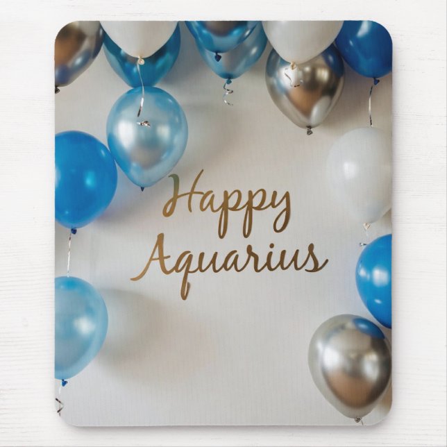 Tapis de souris Happy Aquarius (Devant)