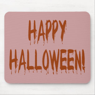 Tapis De Souris Happy Bloody Halloween