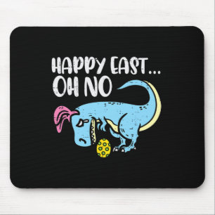 Tapis De Souris Happy East Oh Non Trex Œuf Drôle de Pâques Dinosau