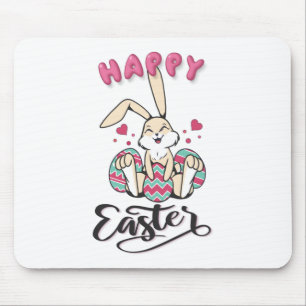 Tapis De Souris Happy Easter from lovely Easter Bunny