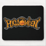 Tapis De Souris Happy Halloween Ruby Eye Pumpkin Silver Frame<br><div class="desc">One of a kind special design for all those who enjoy the Halloween Season. Incorporated a really cool design for that special statement and look that you are searching for this Halloween Season. This unique design will no doubt make a tremendous impression on any and all who may see it!...</div>