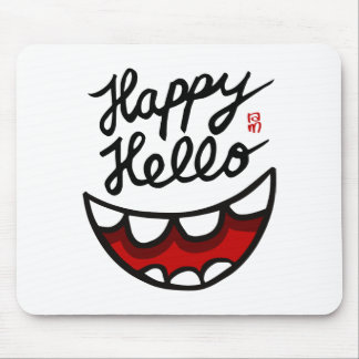 Tapis De Souris Happy Hello
