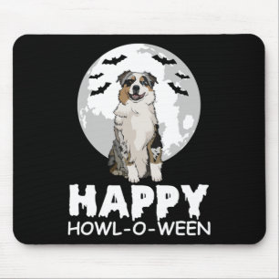 Tapis De Souris Happy Howl-o-ween Lazy Halloween Costume mignon ch