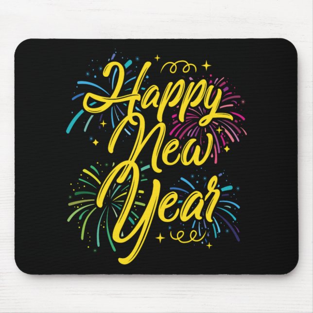 Tapis De Souris Happy New Year 2020 (Devant)