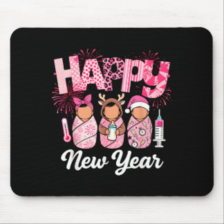 Tapis De Souris Happy New Year Labor Delivery L&amp;d Nurse Nye Pa