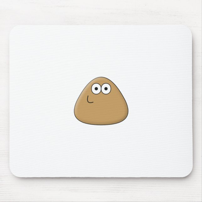 Tapis De Souris Happy Pou - Mousepad (Devant)