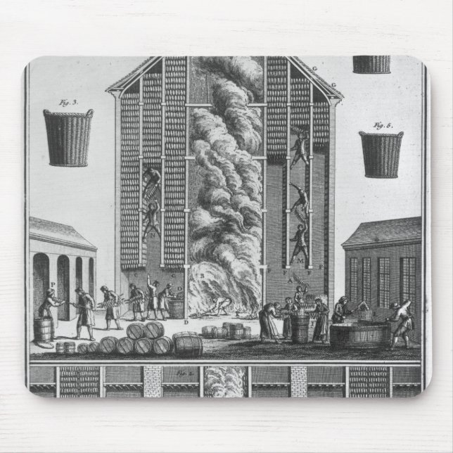 Tapis De Souris Harengs de tabagisme (Devant)