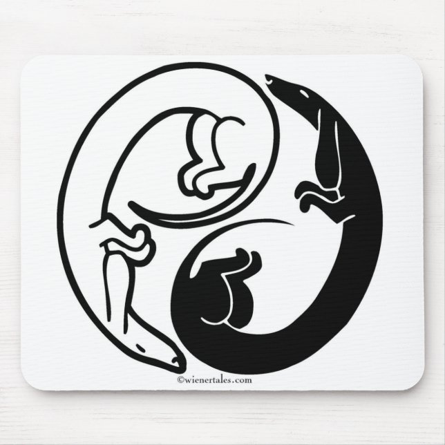 Tapis De Souris Harmonie canine Mousepad (Devant)