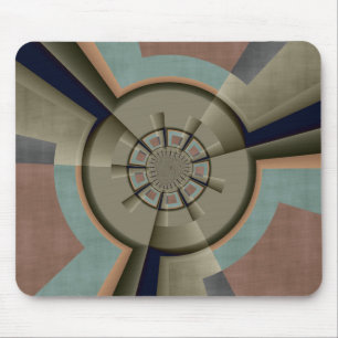 Tapis De Souris Harmonie de couleurs abstraites modernes Art graph