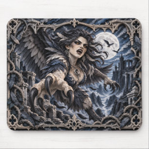 Tapis De Souris Harpie, Monstre de découpe de papier