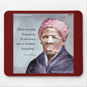 Tapis De Souris Harriet Tubman & Citation