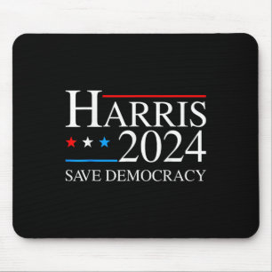 Tapis De Souris Harris 2024 Save Democratic Election Campaign Us F