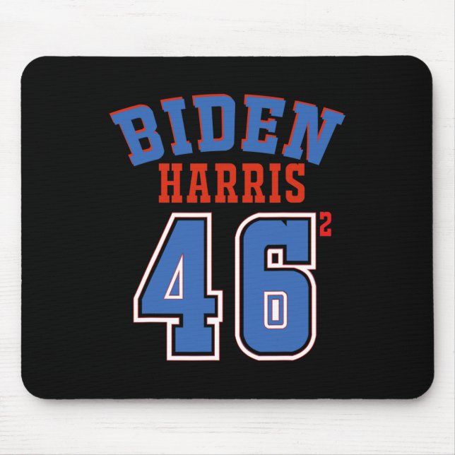 Tapis De Souris Harris 46 Squared Joe Biden 46e Président Des État (Devant)