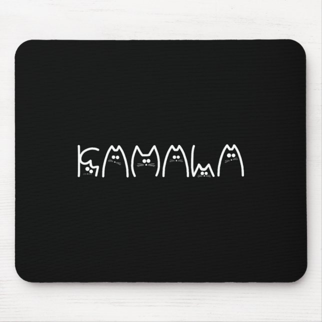 Tapis De Souris Harris Cat Lettering Positive1 (Devant)