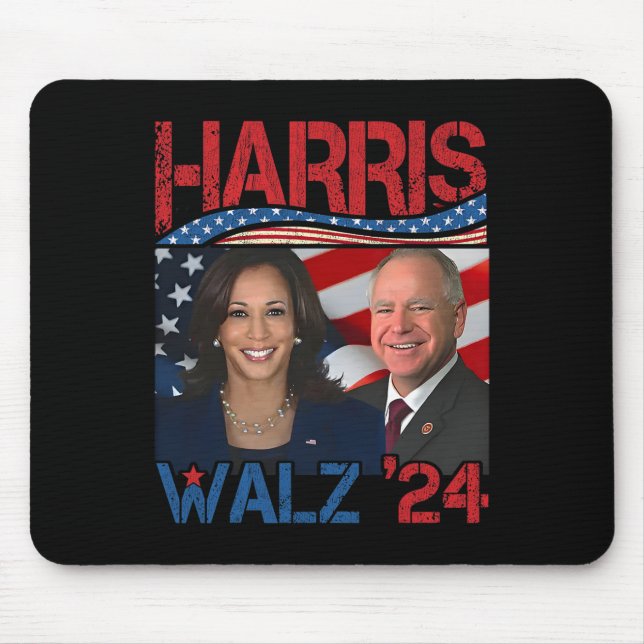 Tapis De Souris Harris Tim Walz Waltz 3 (Devant)