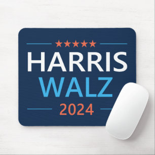 Tapis De Souris Harris Walz 2024 pour le président