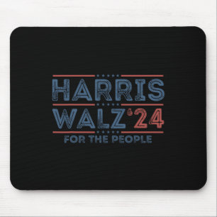 Tapis De Souris Harris Wheimer 2024 Drôle Chat Élection Kamala Har