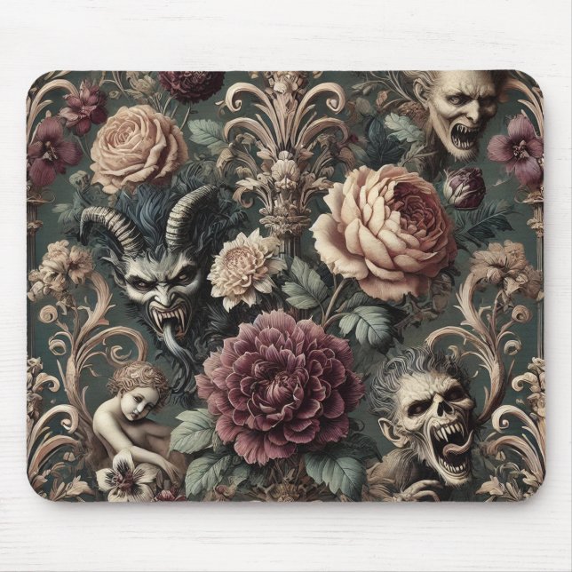 Tapis De Souris Hauned Harmonics - Gothique victorien (Devant)