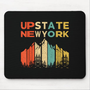 Tapis De Souris Haut de l'état de New York extérieur vintage monta