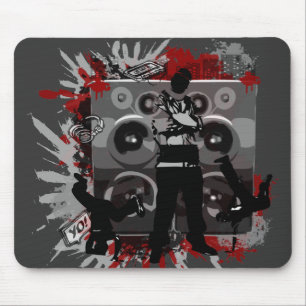 Tapis De Souris Haut-parleurs de hip hop