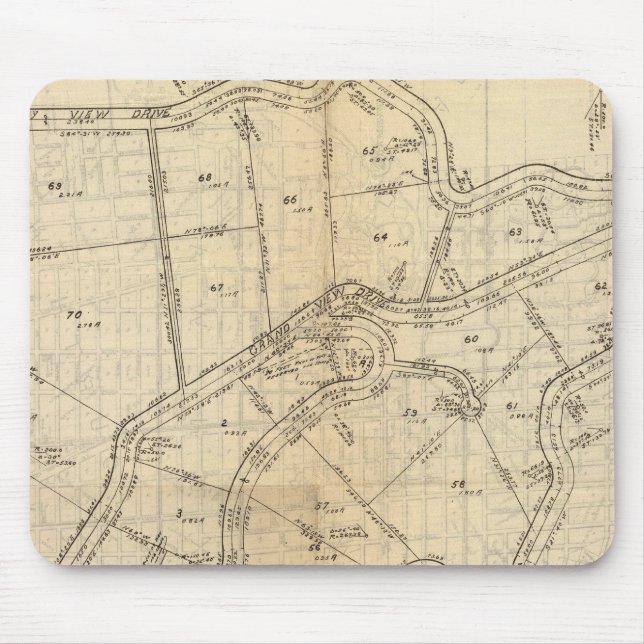 Tapis De Souris Hauteurs Claremont (Devant)