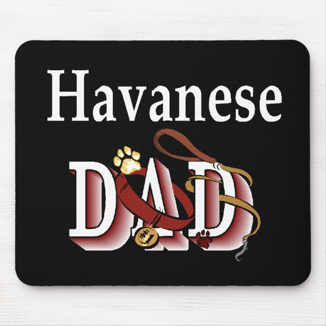 Tapis De Souris Havanese Dad Gifts (Devant)