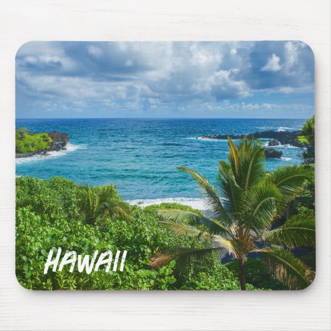 Tapis De Souris Hawaii Mouse Pad Tropical  (Devant)