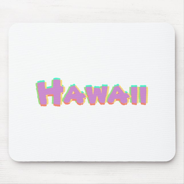 Tapis De Souris Hawaii Mousepad (Devant)