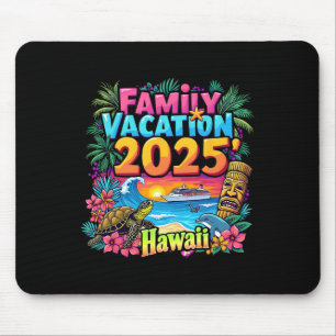 Tapis De Souris Hawaii Summer Matching Trip Family Vacation 2025 V
