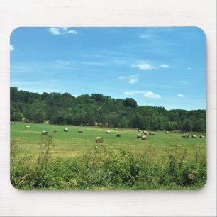 Tapis De Souris Hay Bales, Wytheville, Virginie