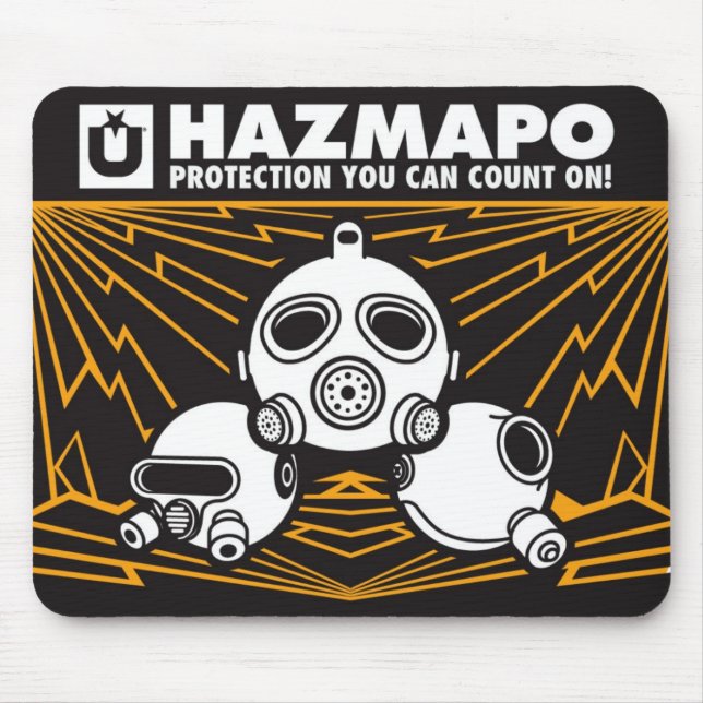 Tapis De Souris Haz Mousepad - orange (Devant)