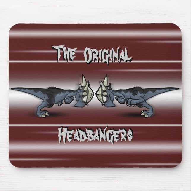 Tapis De Souris Headbangers originaux Mousepad (Devant)
