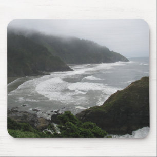 Tapis De Souris Heceta Head Lighthouse View Côte de l'Oregon