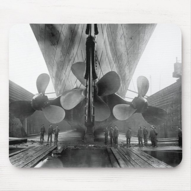 Tapis De Souris Hélices du Titanic (Devant)