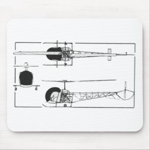 Tapis De Souris Hélicoptère de Bell 47