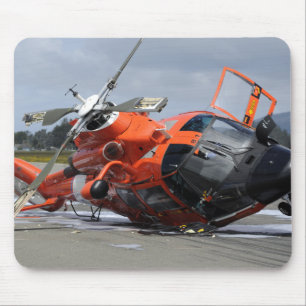 Tapis De Souris Hélicoptère du dauphin MH-65 écrasé chez Arcat