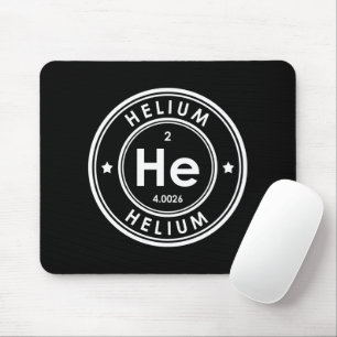 Tapis De Souris Hélium Élément noir Souris