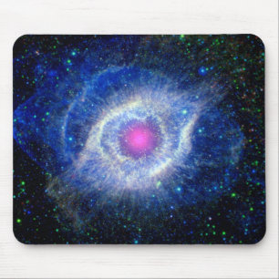 Tapis De Souris Helix Nebula OEil ultraviolet OEil de Dieu Photo s