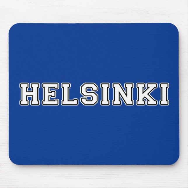 Tapis De Souris Helsinki Finlande (Devant)
