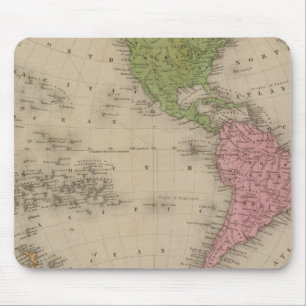 Tapis De Souris Hémisphère occidental 9
