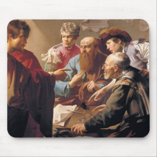 Tapis De Souris Hendrick Terbrugghen- appeler de St Matthew