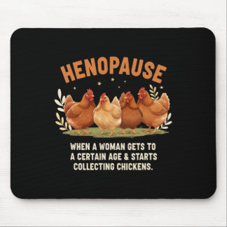 Tapis De Souris Hénopause Quand Une Femme Atteint Un Certain Âge C
