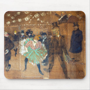 Tapis De Souris Henri de Toulouse-Lautrec - Danse à la Rouge