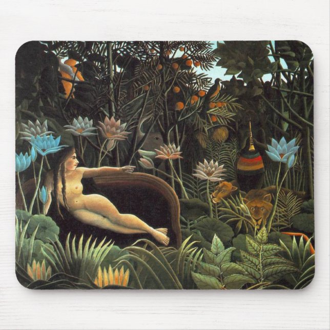Tapis De Souris Henri Rousseau - le rêve (Devant)