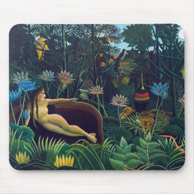 Tapis De Souris Henri Rousseau - Le Rêve / Le Reve (Devant)