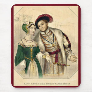 Tapis De Souris Henry VIII et Anne Boleyn